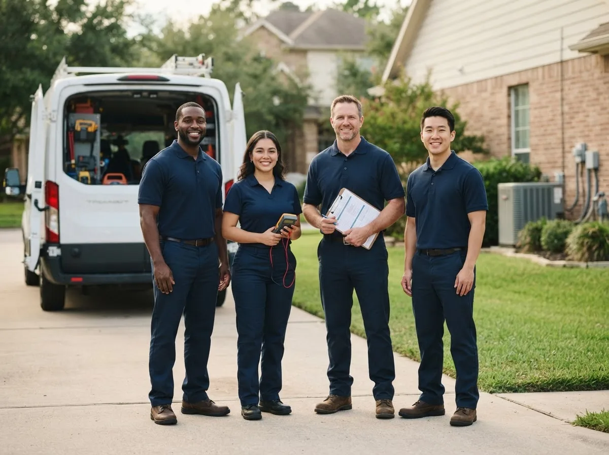 Certified HVAC technician near Chandler, TX